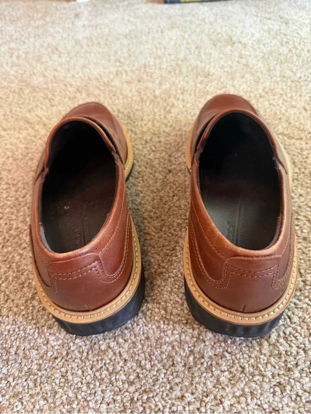 Ecco ST.1 Hybrid Penny Loafer - cognac